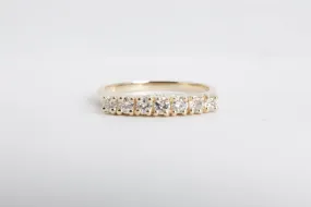 14k Yellow Gold 0.42ctw Diamond Anniversary Band Size 6 (2.60g.)