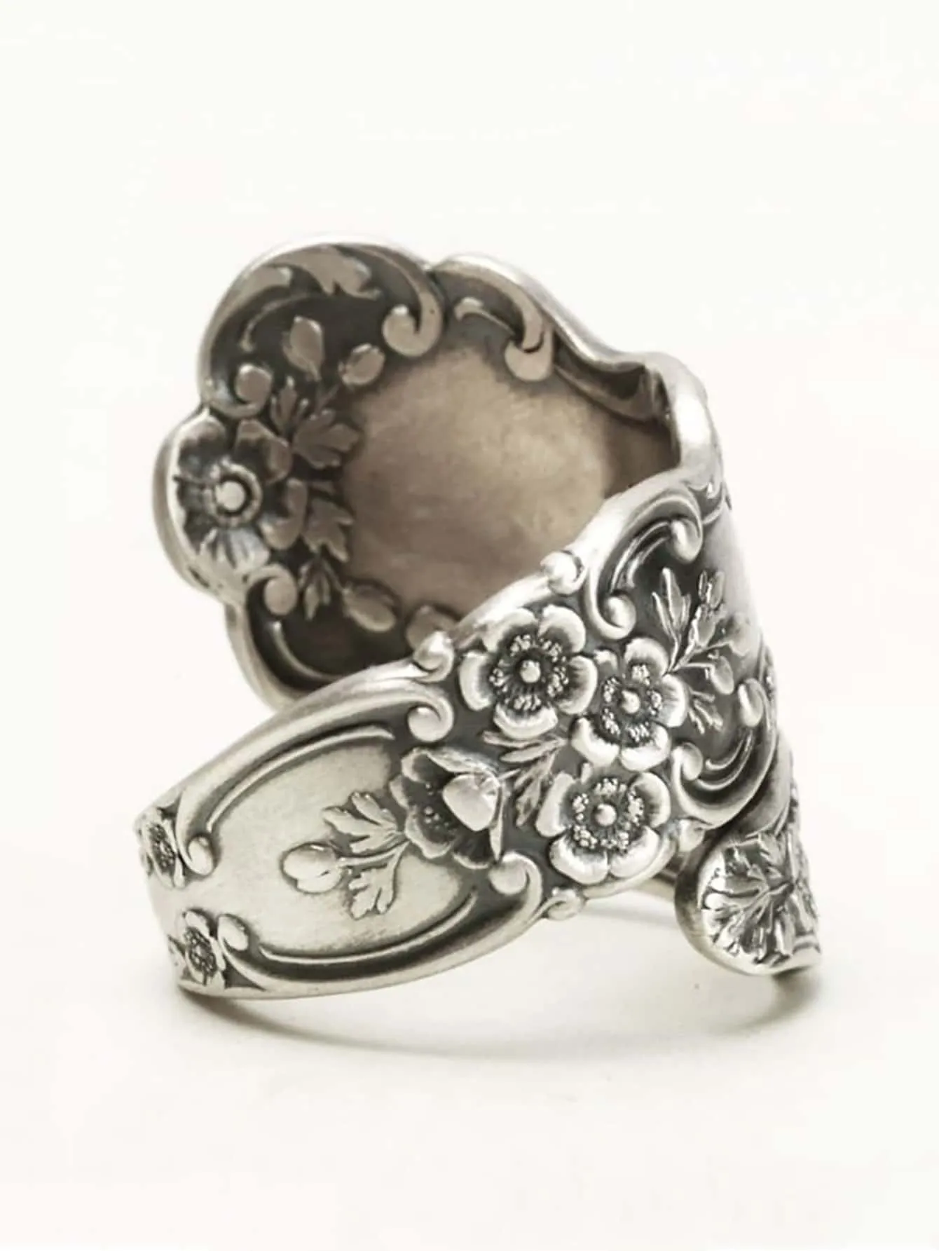 1pc Pretty Flower Ring For Women For Valentine's Day Gift Wedding Anniversary Party Jewelry