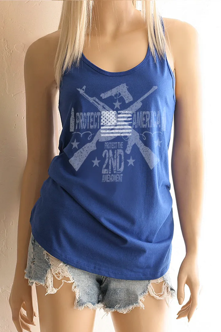 2nd Amendment Racerback Tank Top