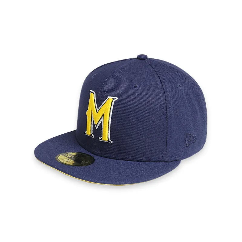 [70699049] Milwaukee Brewers '82 Anniversary Navy 59FIFTY Men's Fitted Hat