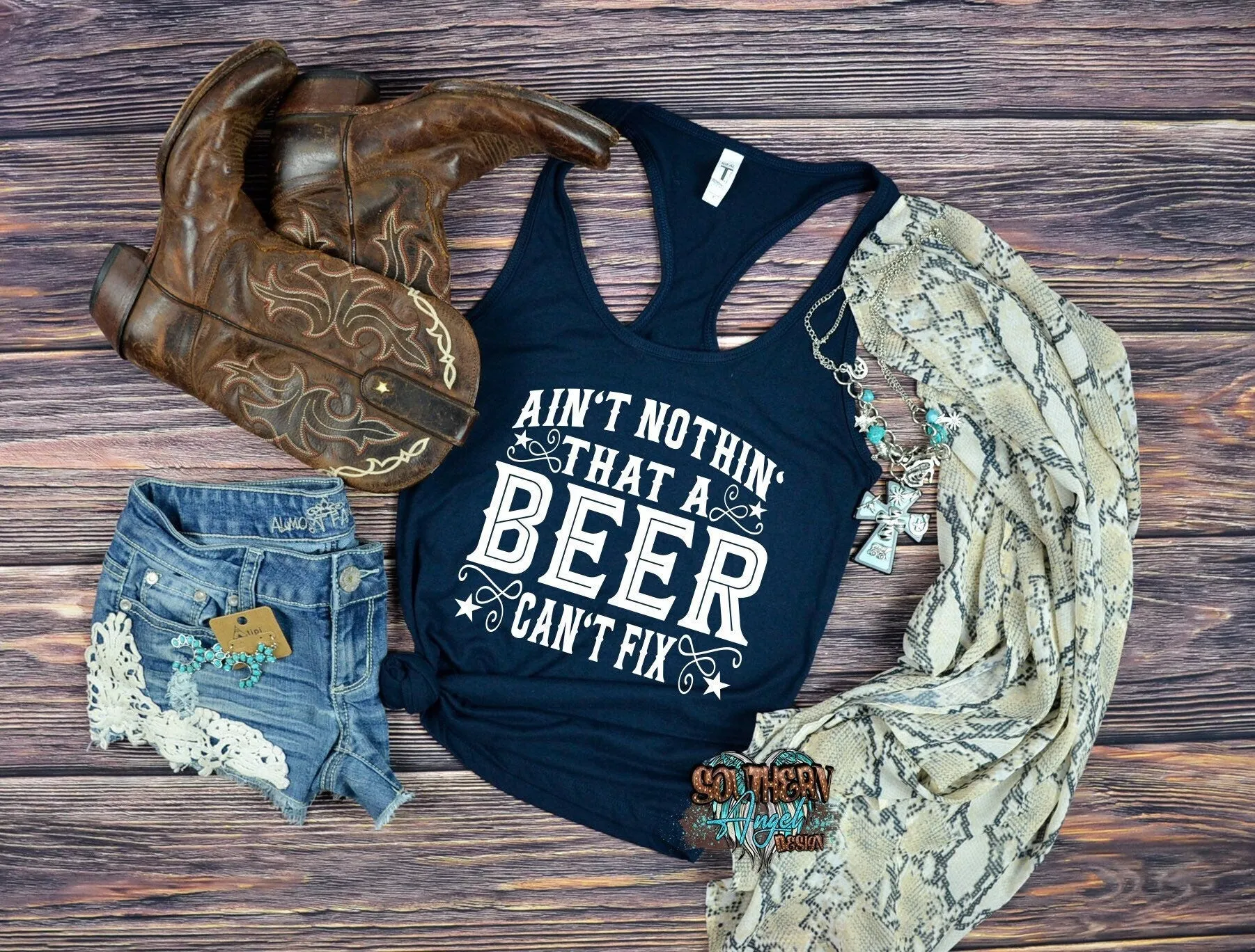 Ain’t nothin’ that a beer can’t fix tank