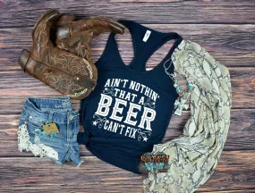 Ain’t nothin’ that a beer can’t fix tank