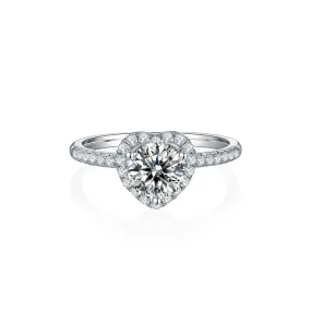 AMOR MOISSANITE RING