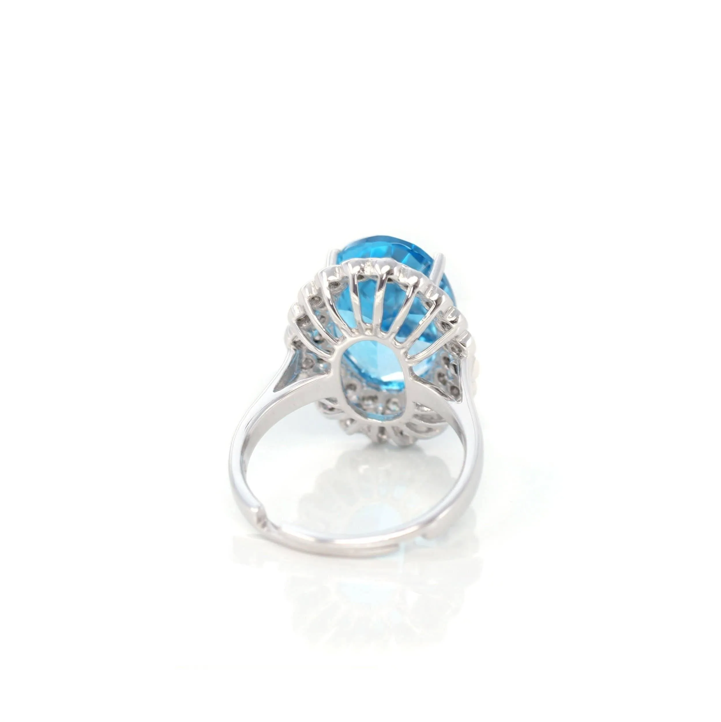 Baikalla? Sterling Silver Sky Blue Topaz Ring