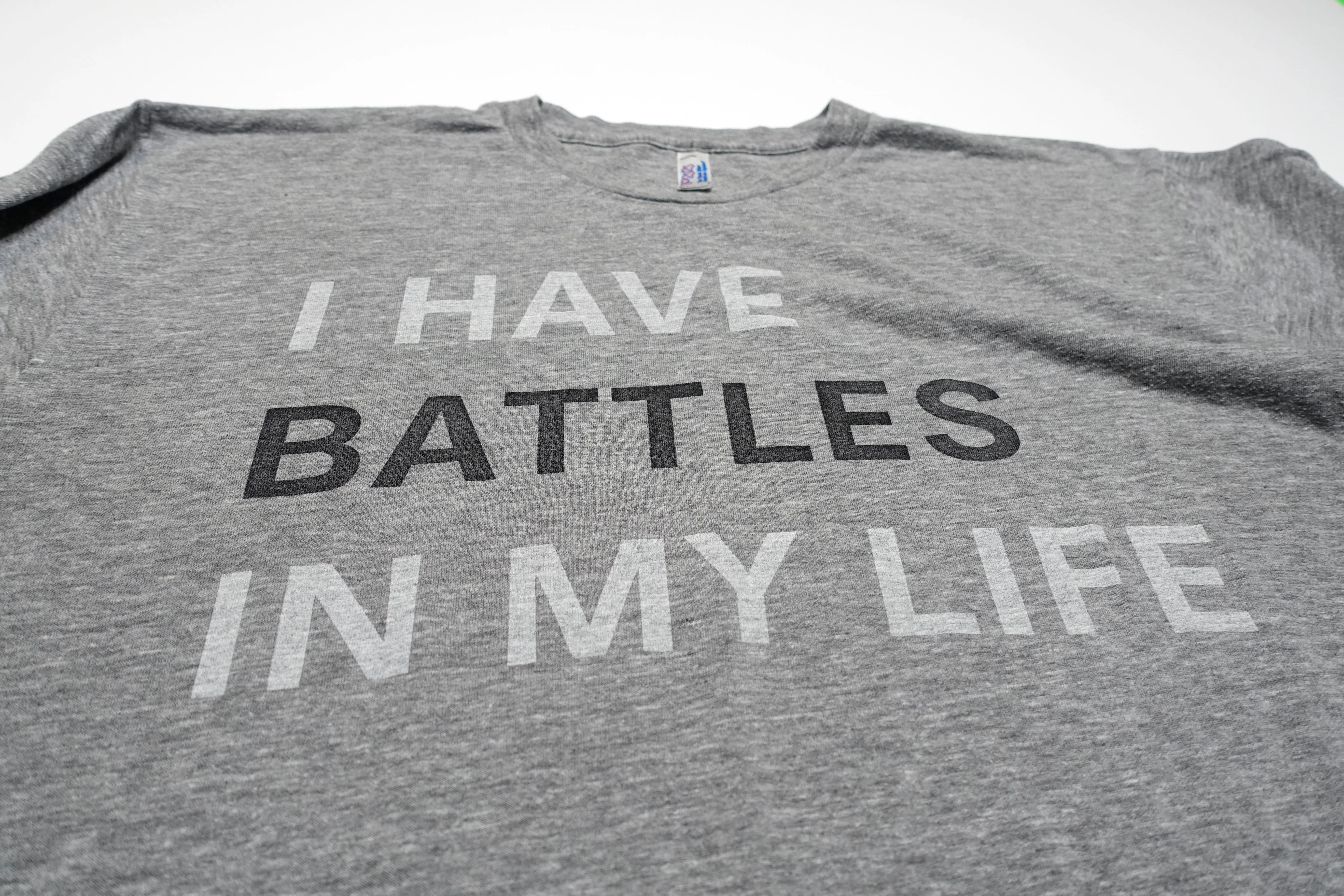 Battles - I Have Battles In My Life Tour Shirt Size XL / Large