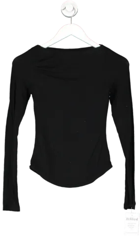 bayse X Molly King Black Long Sleeve Top UK XS