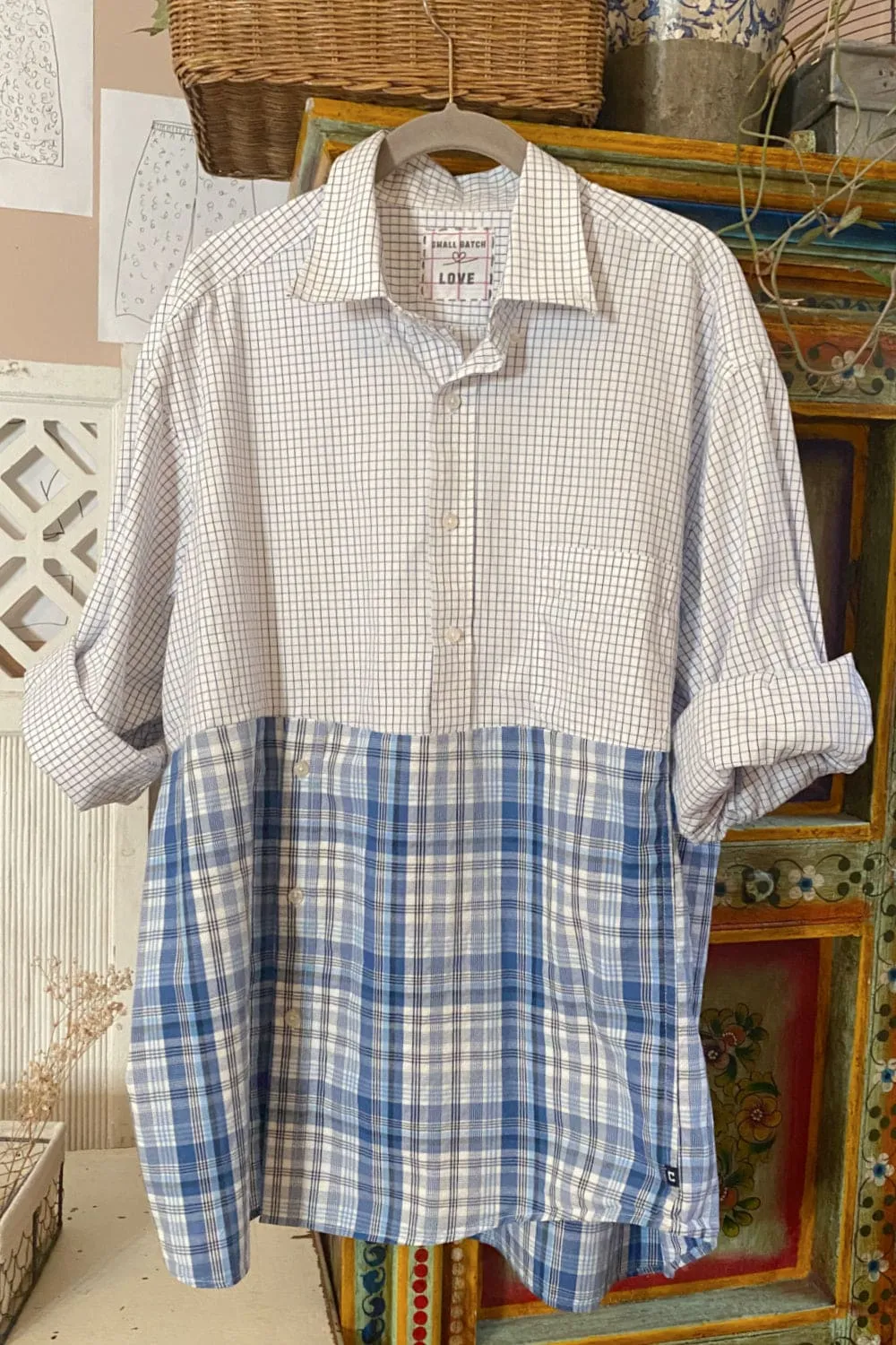 Betty Blue Split Shirt