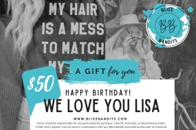 Bliss Bandits Happy Birthday E-GIft Card