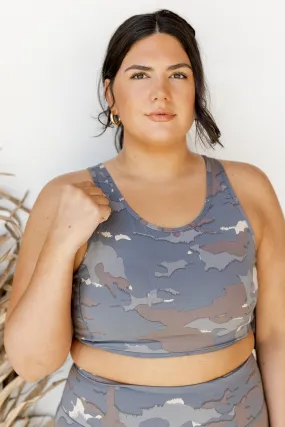 blue tundra camo cutout sports bra (extended)