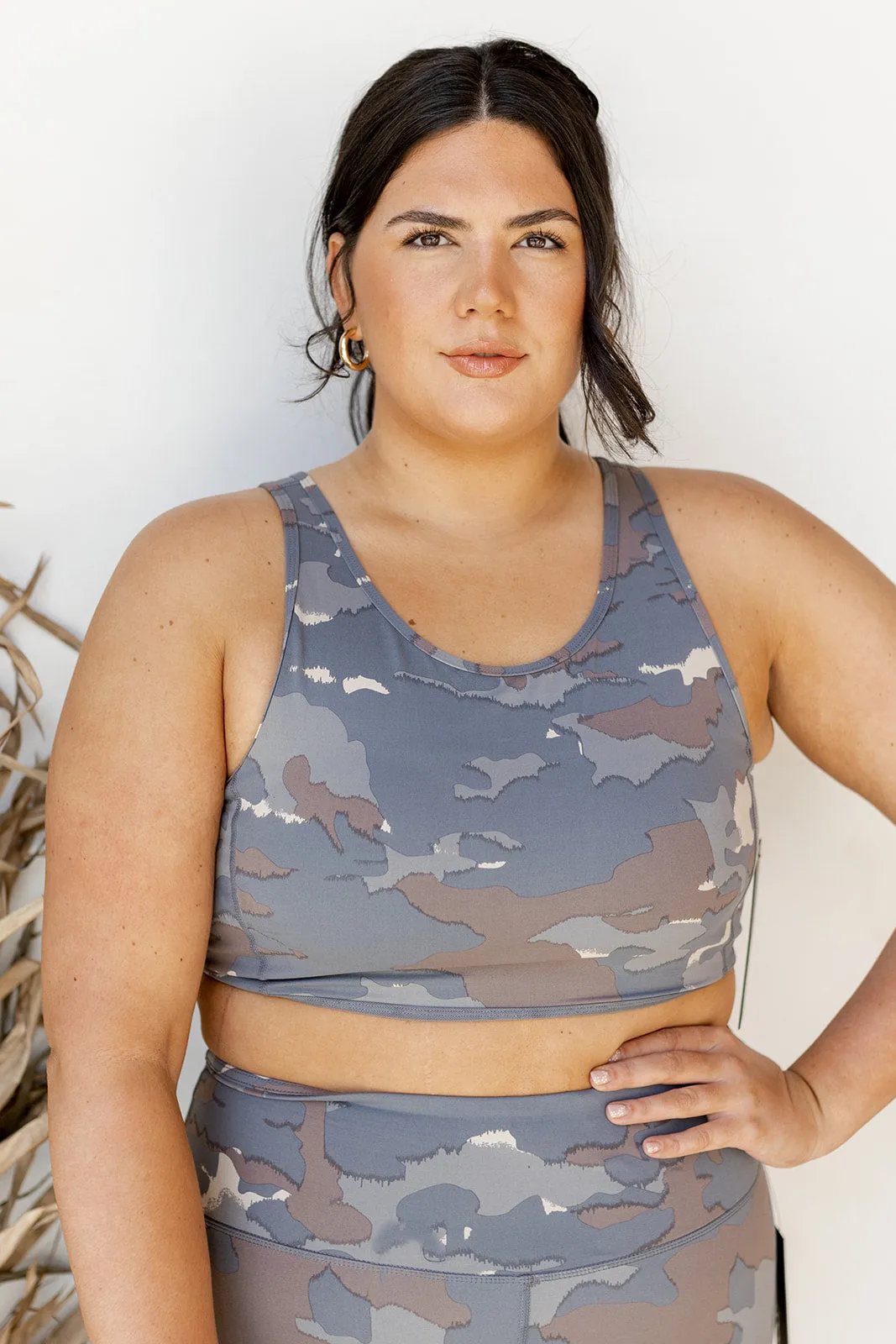 blue tundra camo cutout sports bra (extended)