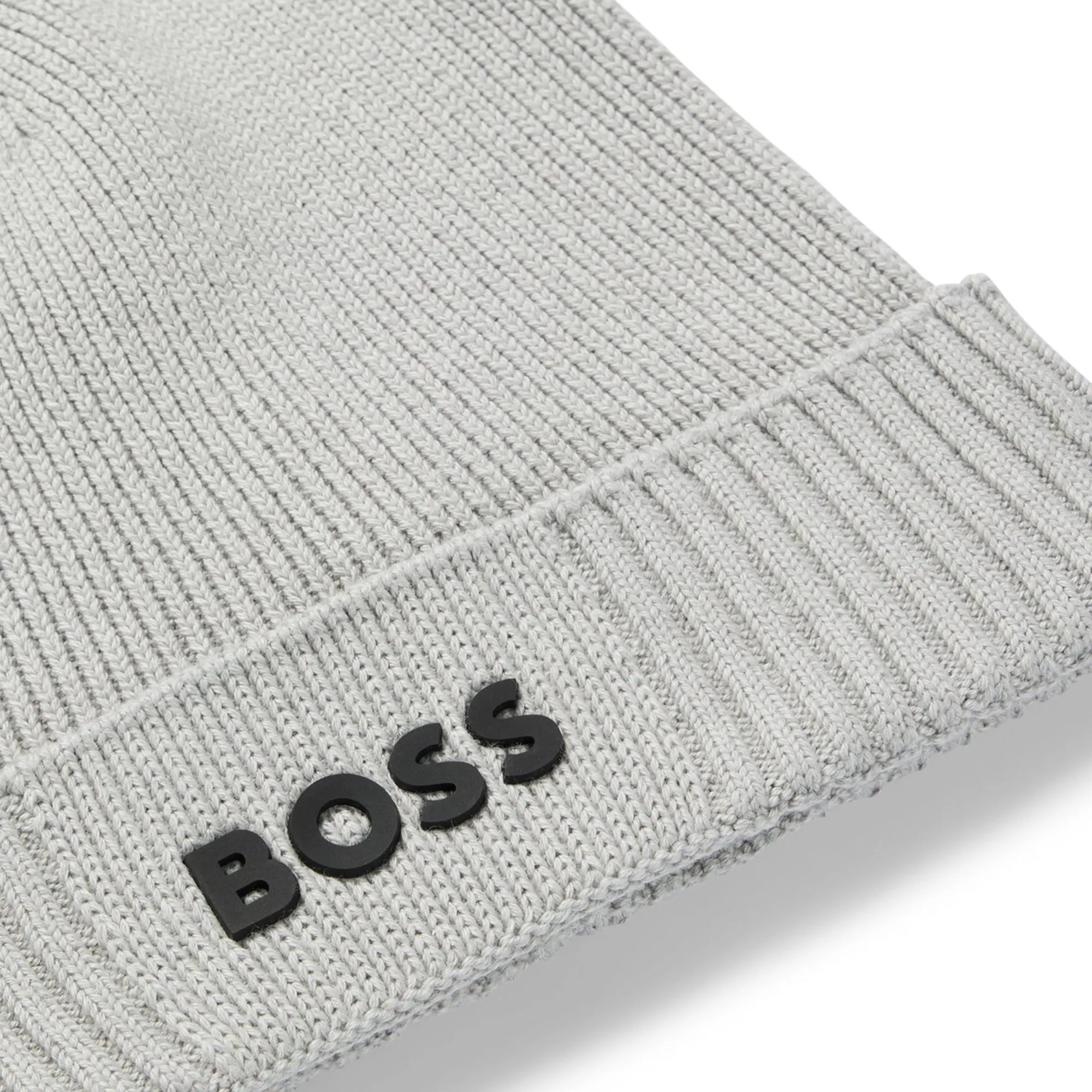 Boss Asic Beanie X Hat - Light Grey