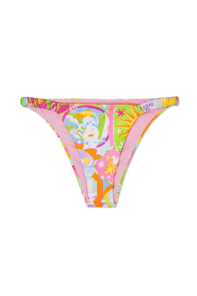 Bright Mosaic Bikini Bottoms