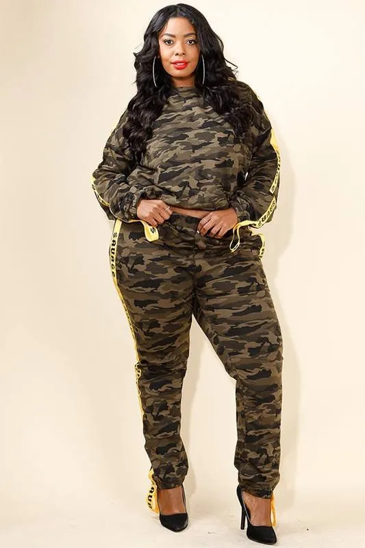 Camo Sweatsuit Set