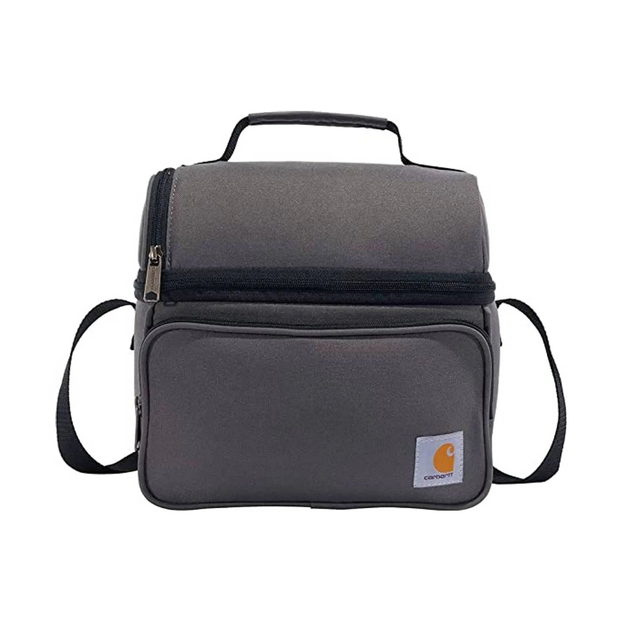 Carhartt 12 Can 2 Compartment Lunch Cooler - Gray