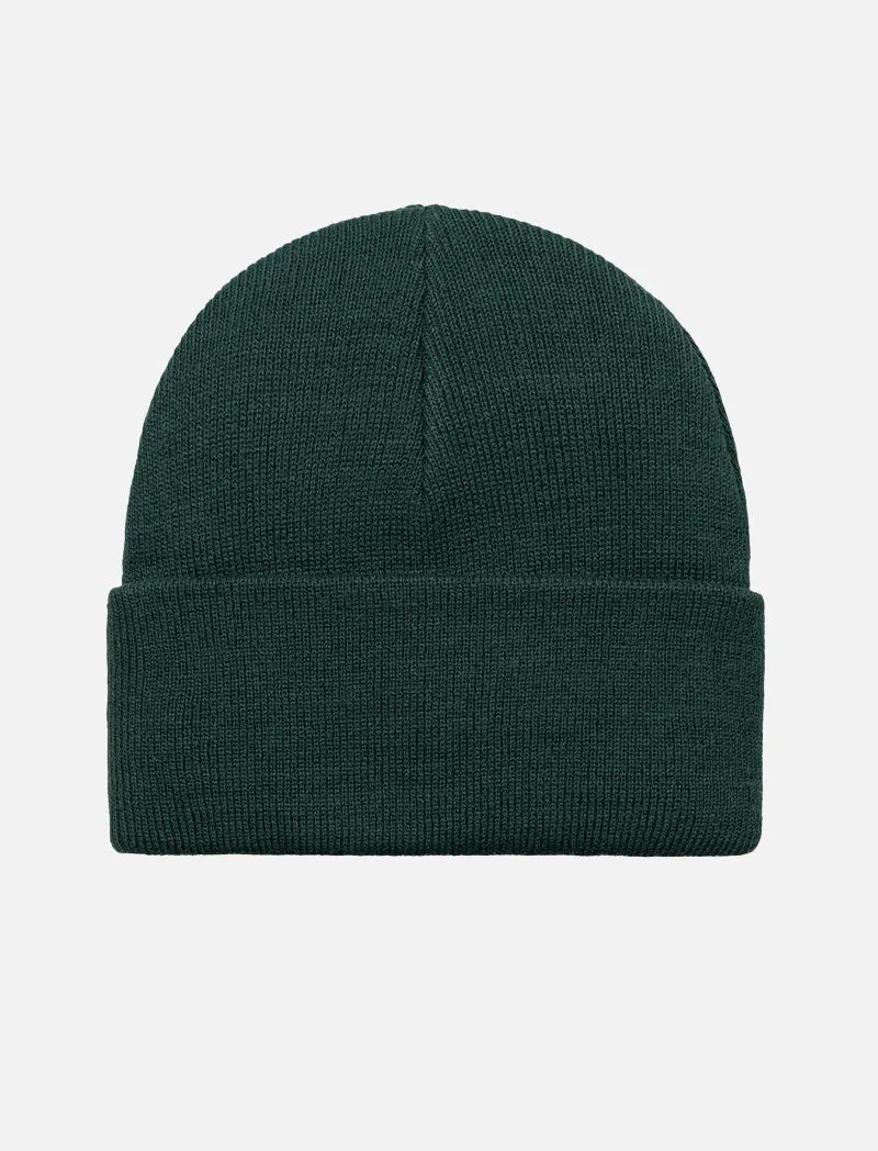 Carhartt WIP Chase Beanie Juniper / Gold