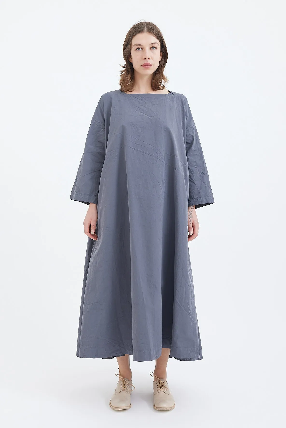 Casey Casey - WOW LS DRESS - PAPER COTTON