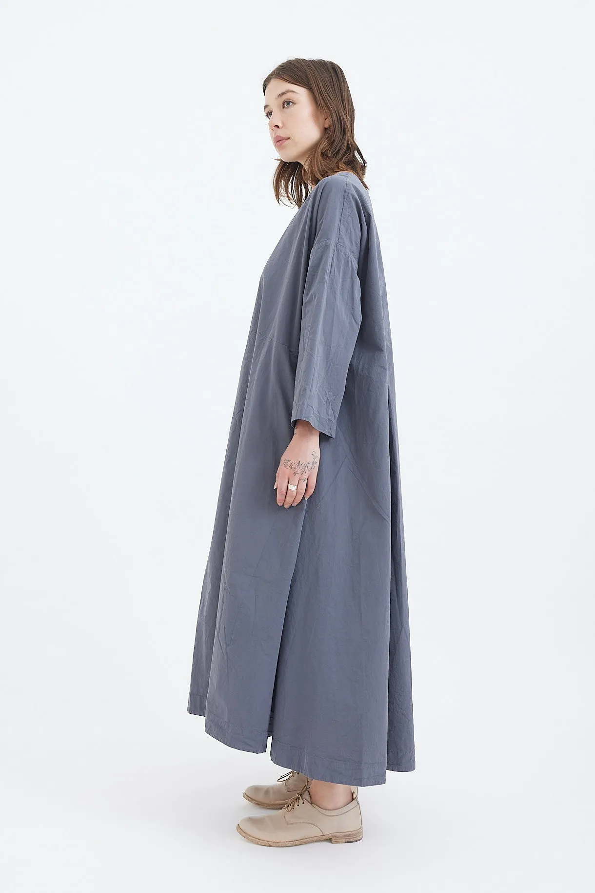 Casey Casey - WOW LS DRESS - PAPER COTTON