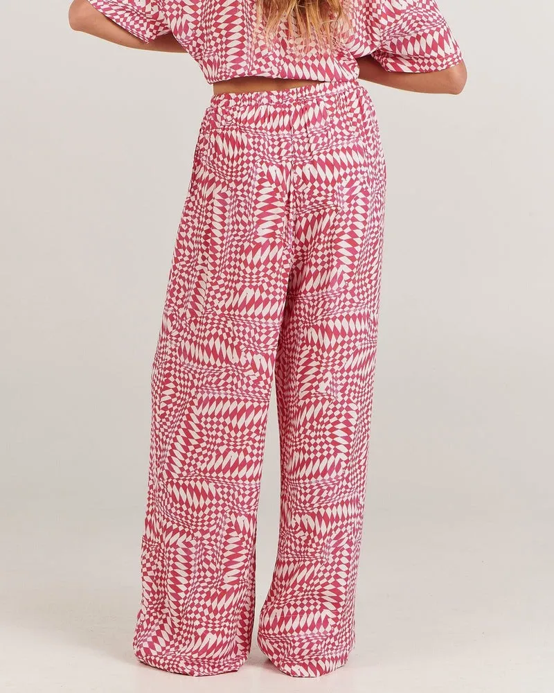 Charlie Holiday | Addison Pant - Pink Diamond