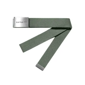 Cintura Carhartt WIP Clip Belt Chrome Verde