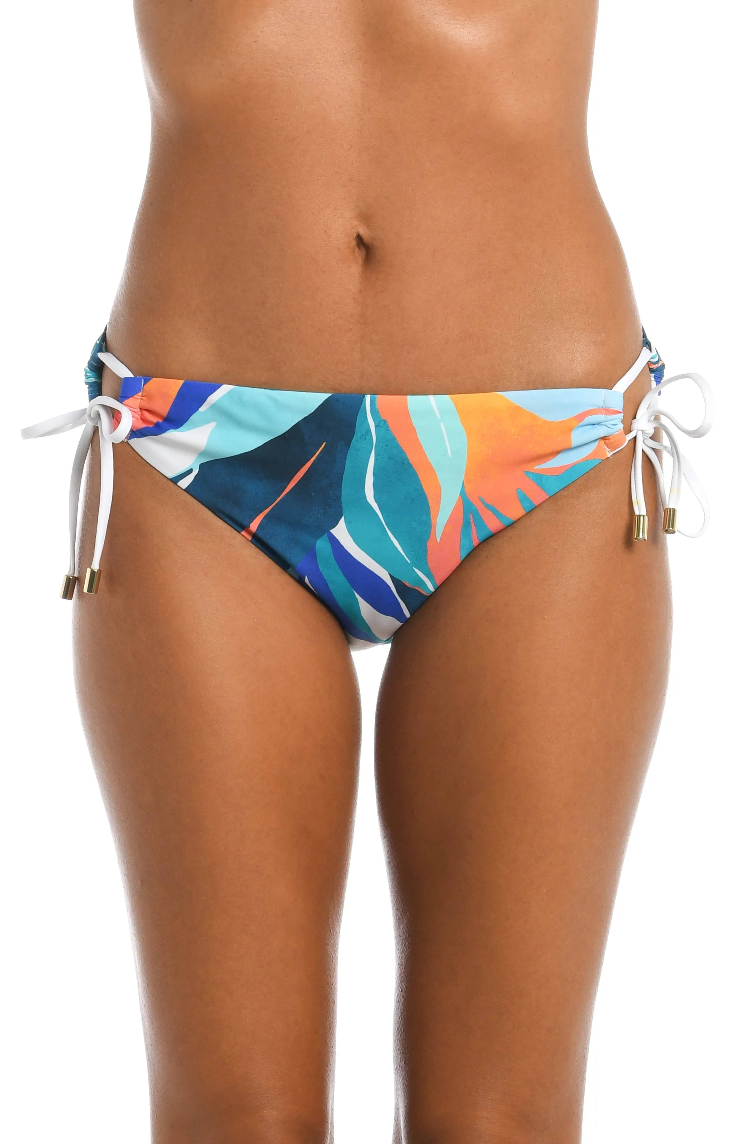 Coastal Palms Side Tie Hipster Bottom - FINAL SALE