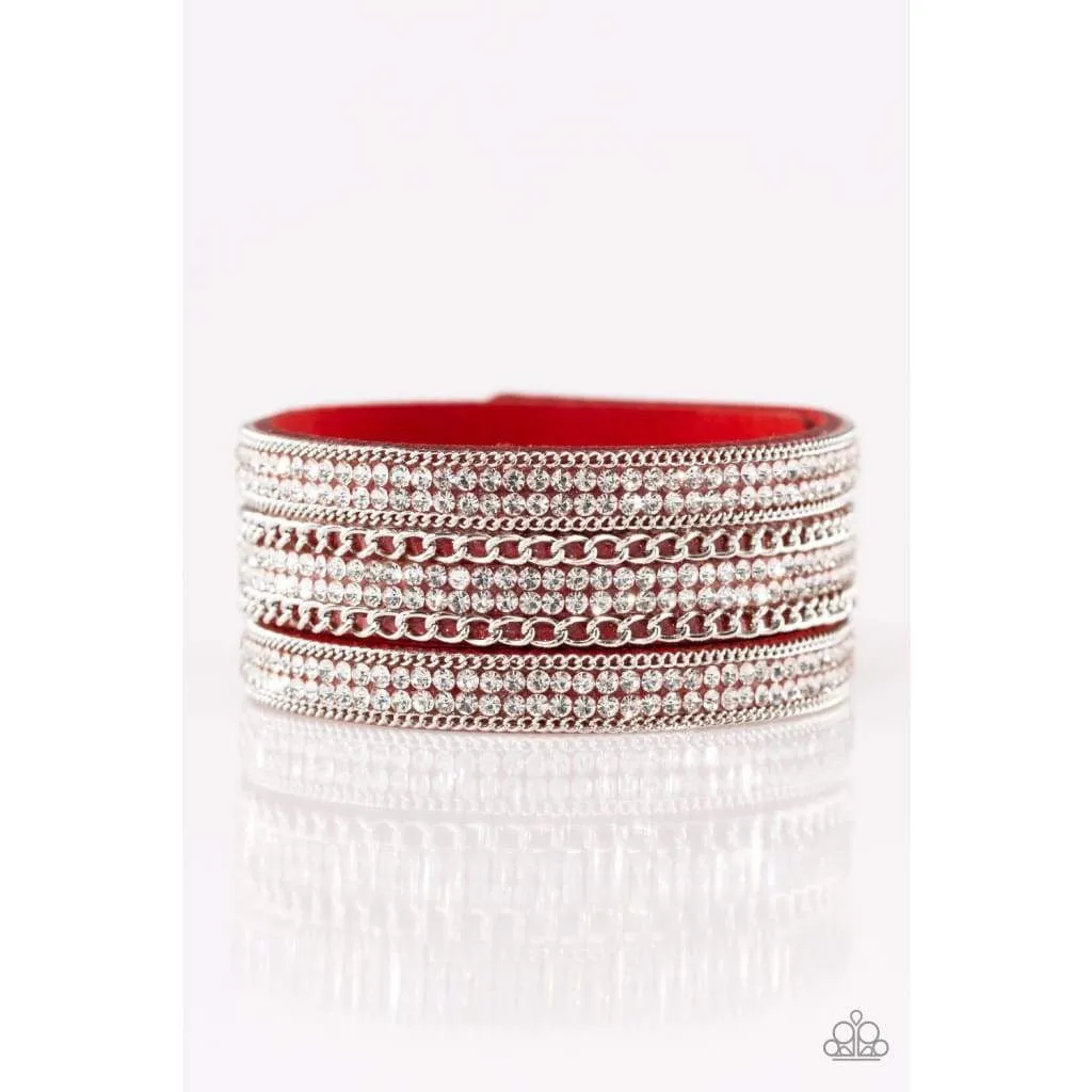 Dangerously Drama Red-Bracelet