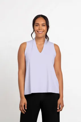 Deep V Trapeze Tank | Lavender