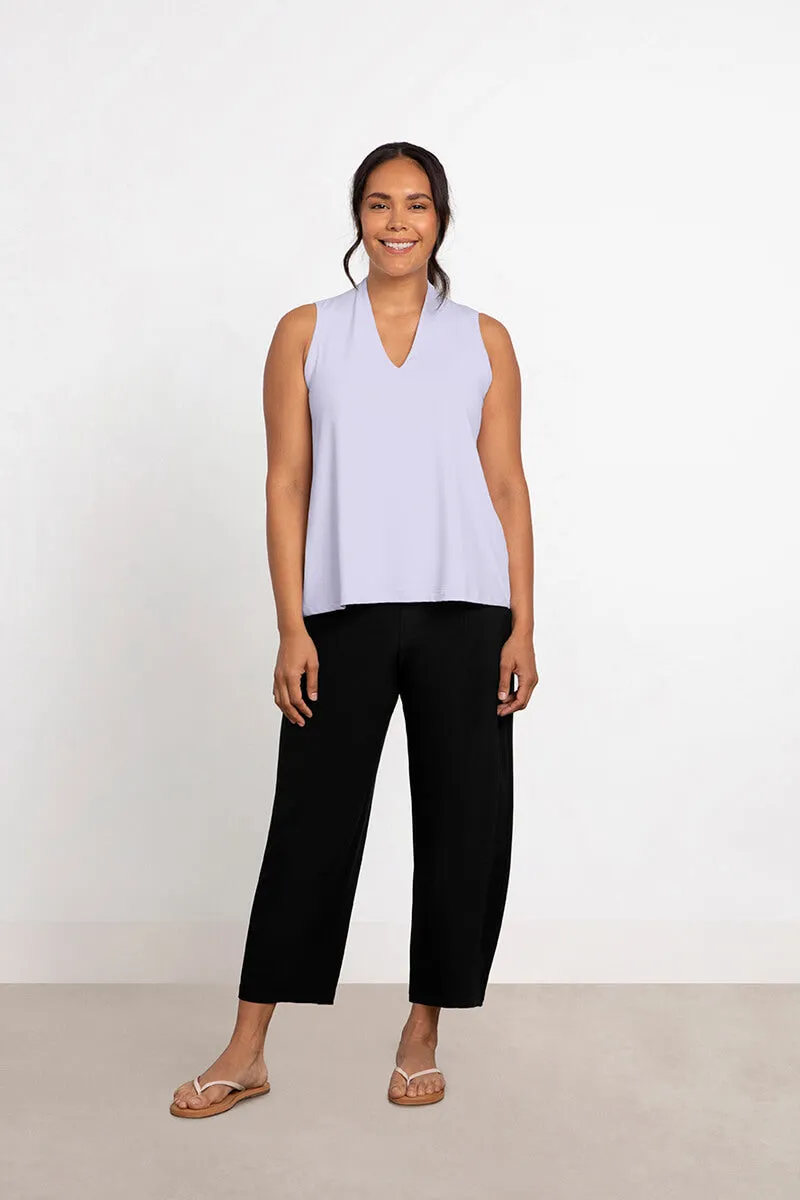 Deep V Trapeze Tank | Lavender