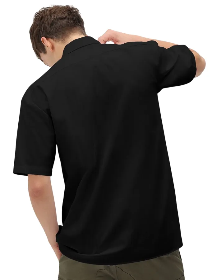 Dickies men's short sleeve shirt Clintondale DK0A4XRRBLK1 black 