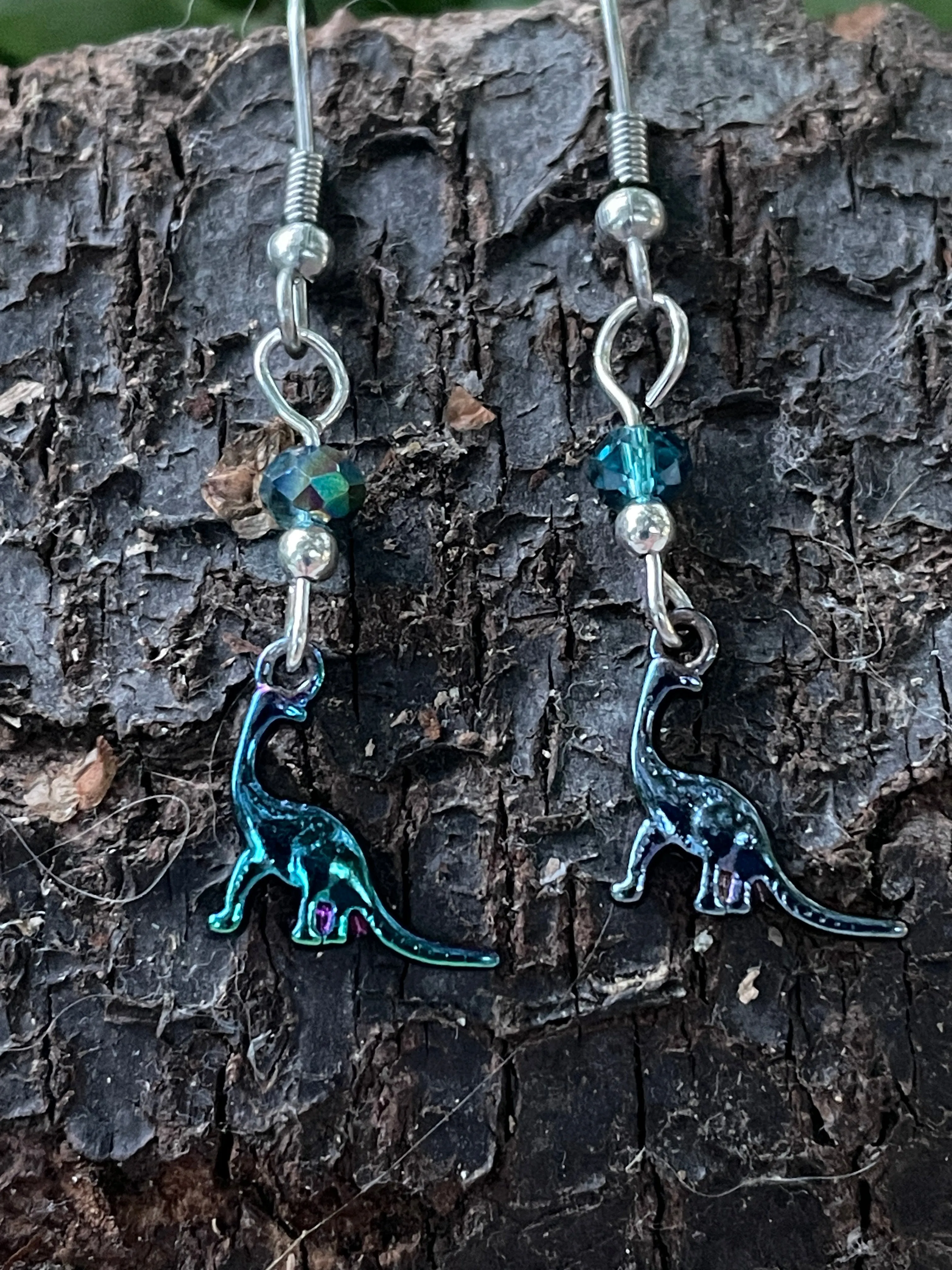 Dinosaur Earrings