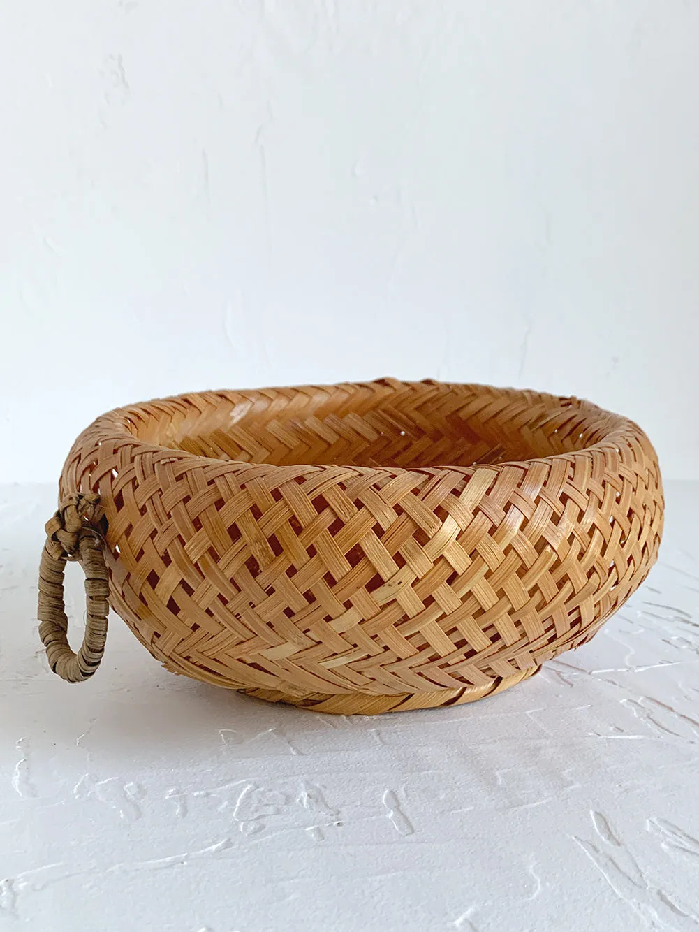 Double Walled Wicker Basket