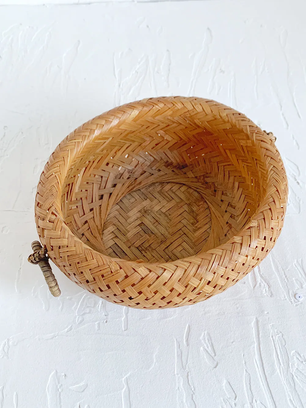 Double Walled Wicker Basket