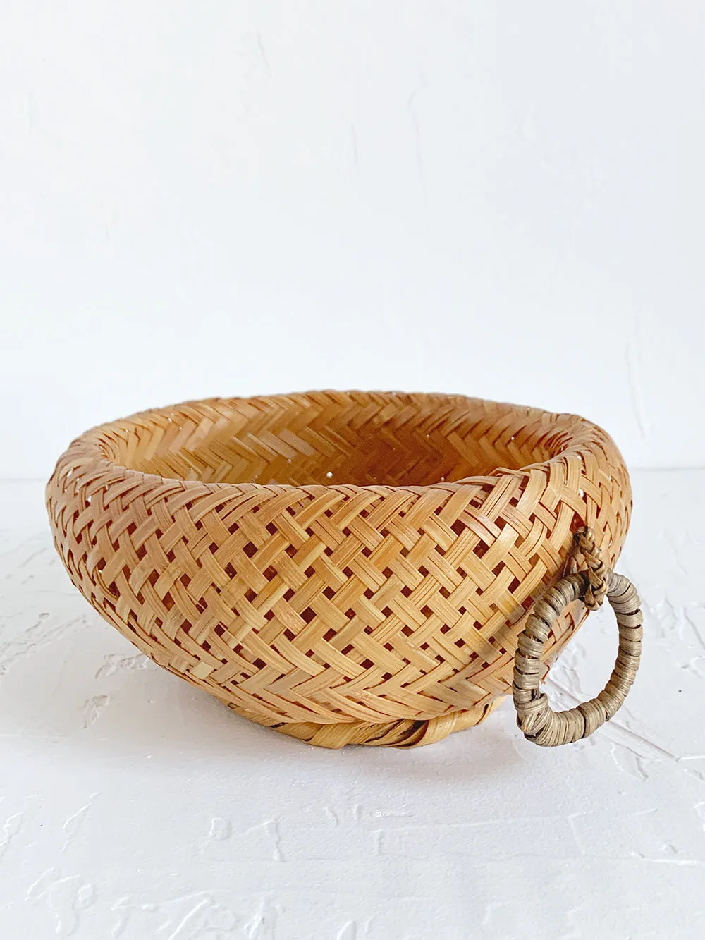 Double Walled Wicker Basket