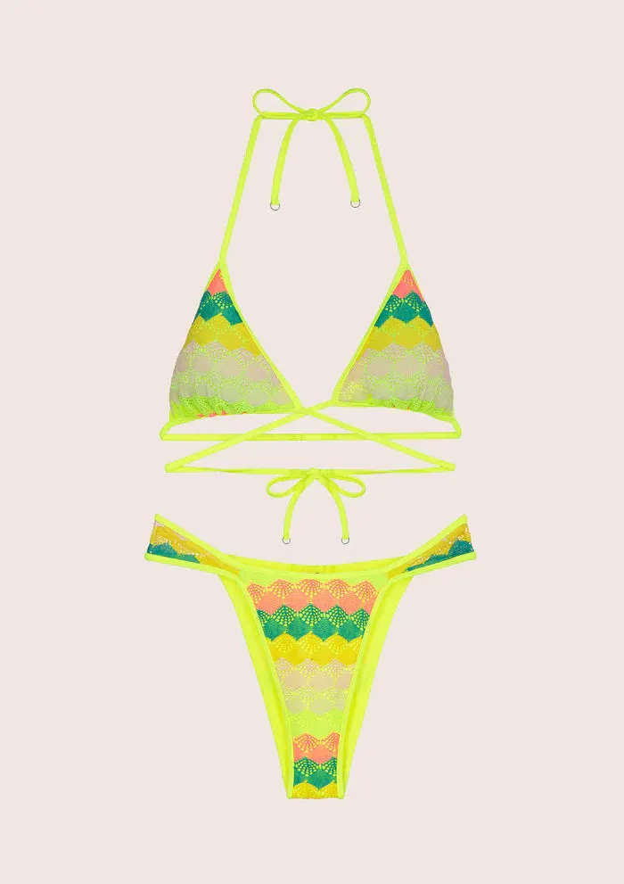 EFFEK BIKINI TRIANGOLO E SLIP FISSO ETHOS