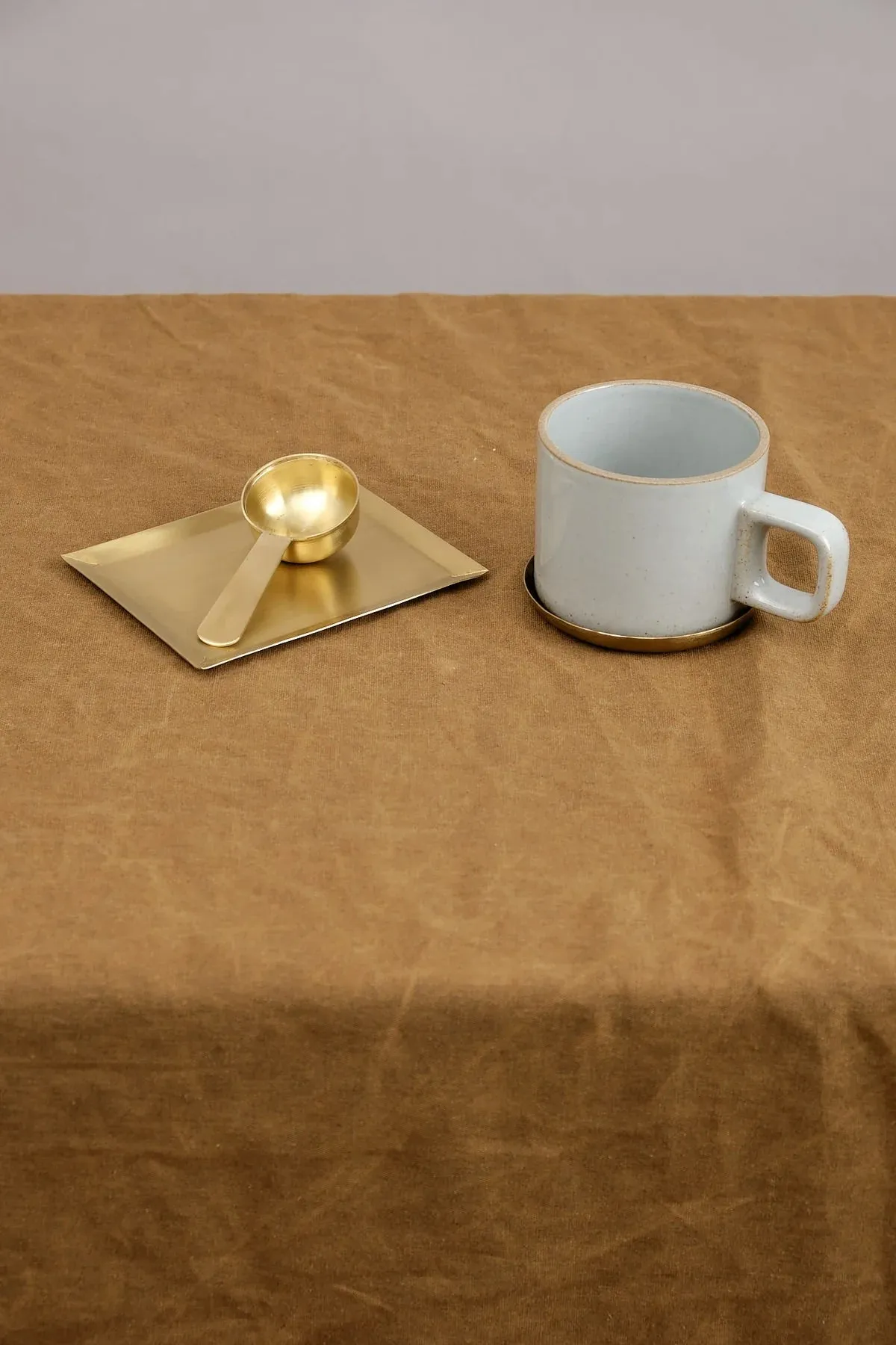 Fog Linen :: Brass Plate Square