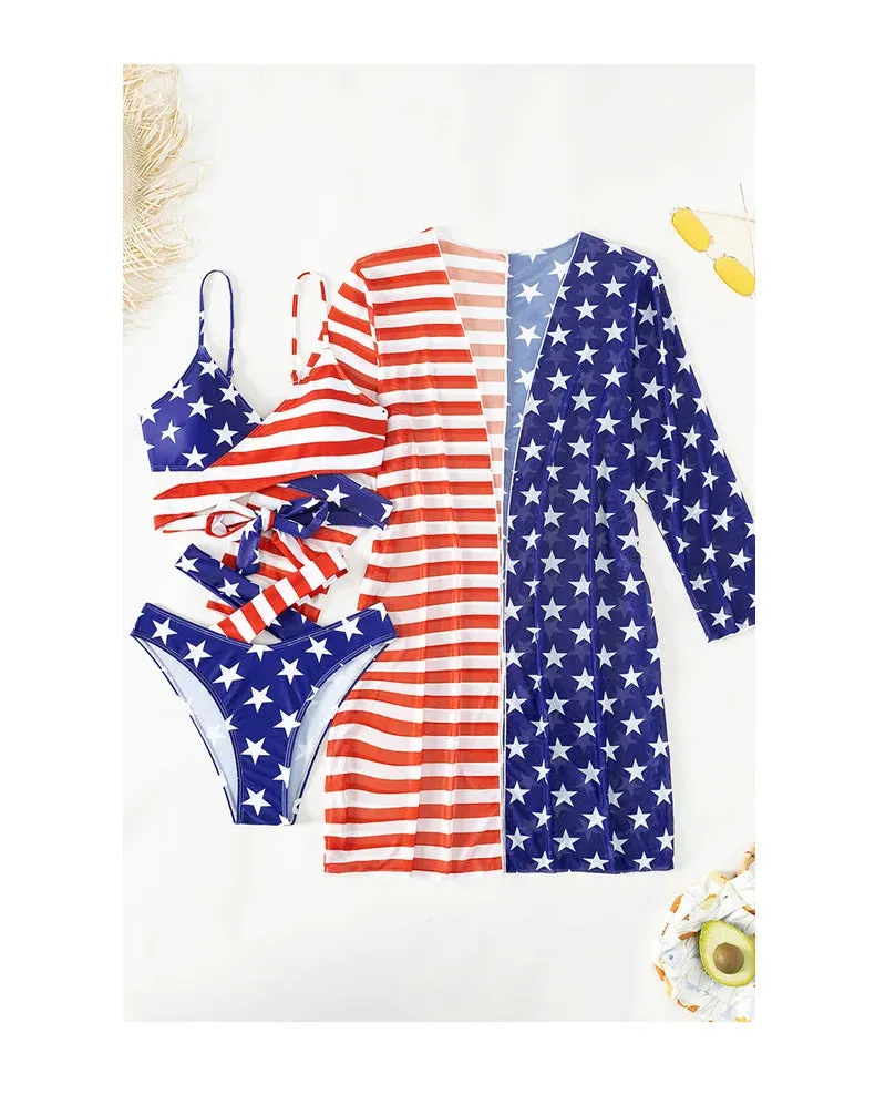 Freedom's Finest American Flag Bikini Set