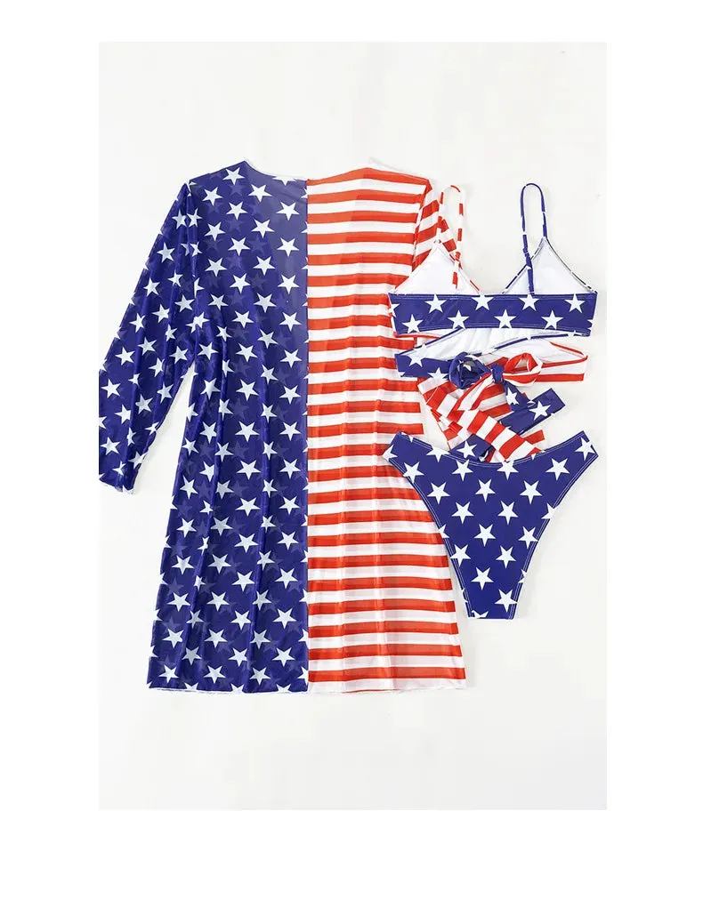 Freedom's Finest American Flag Bikini Set