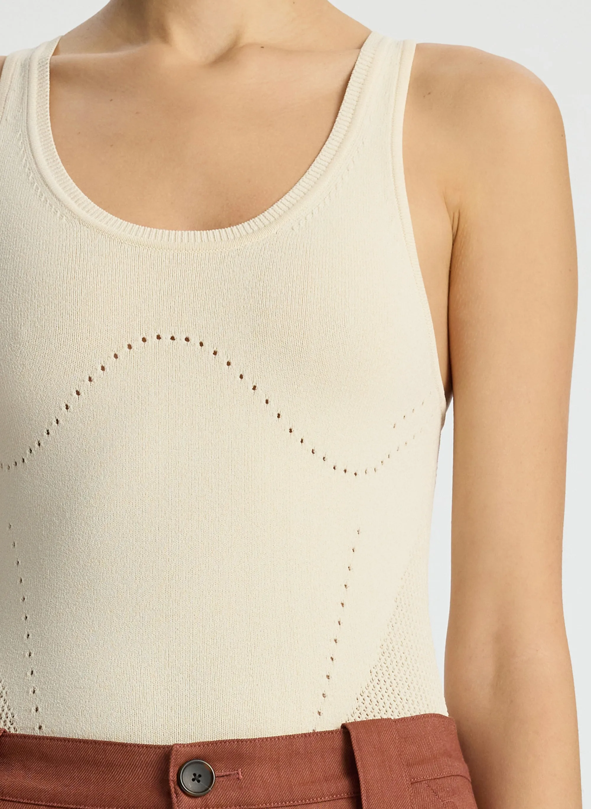 Ina Compact Pointelle Bodysuit