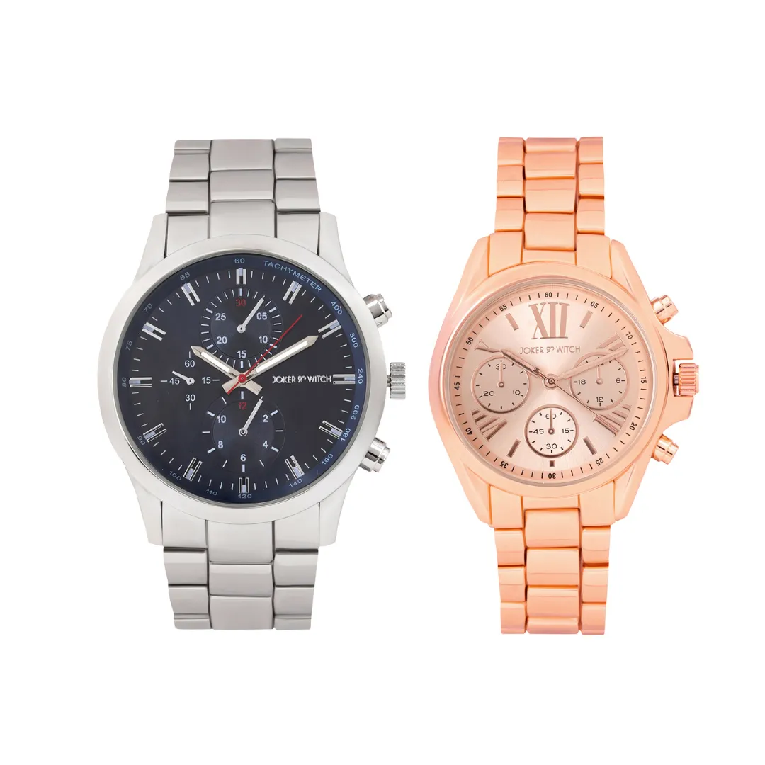 Joe and Love Couple Watches