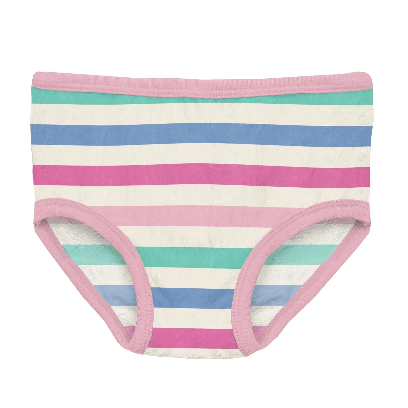 Kickee Pants Girl's Underwear - Skip to My Lou Stripe