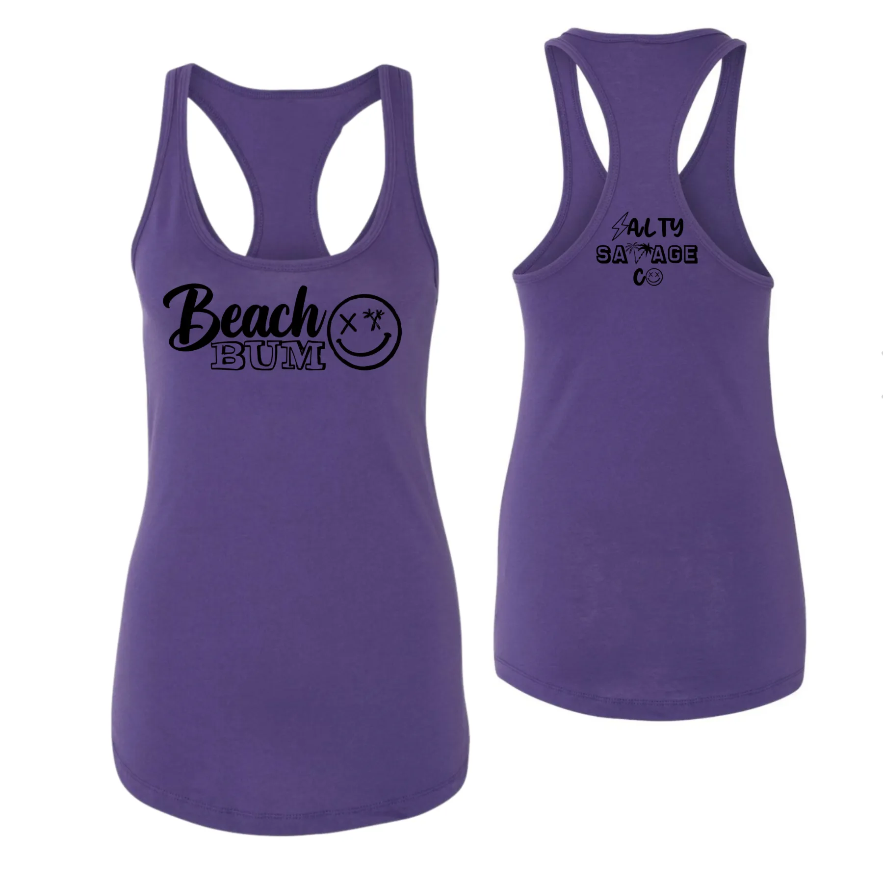 Ladies "BEACH BUM" Racerback Tank