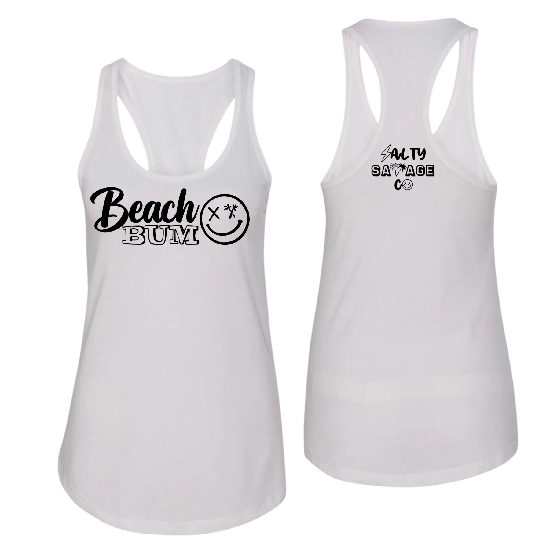 Ladies "BEACH BUM" Racerback Tank