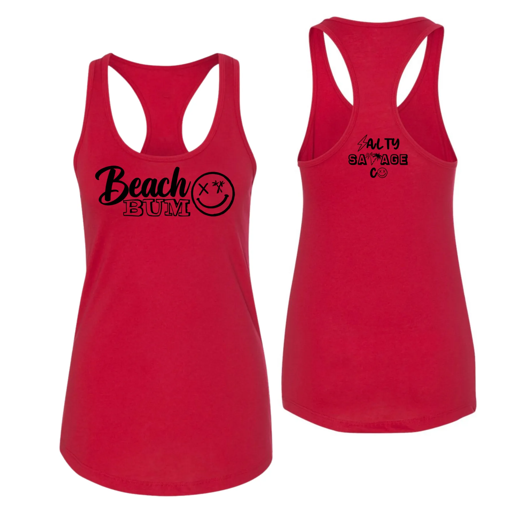 Ladies "BEACH BUM" Racerback Tank