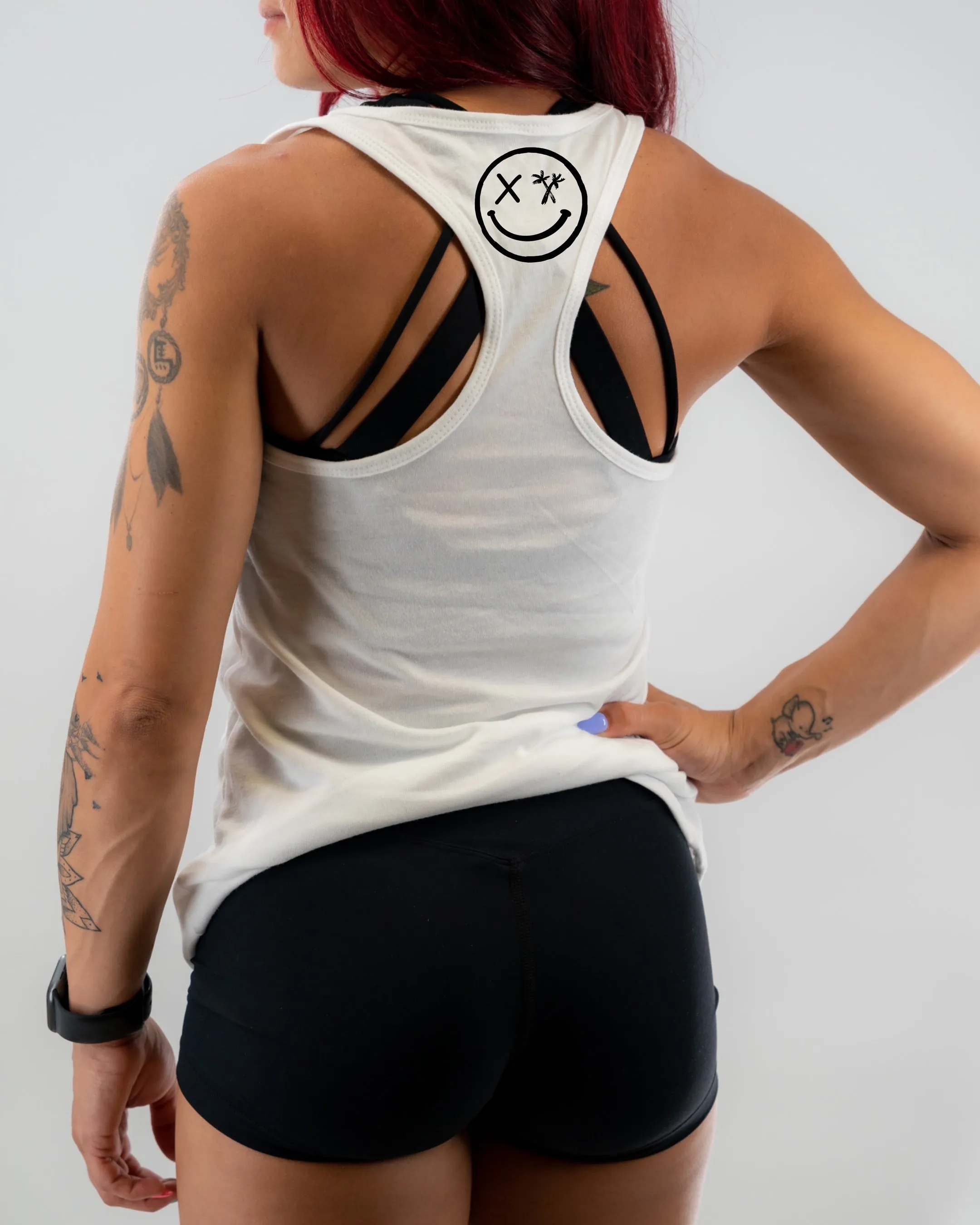 Ladies "CRUELLA DE M.I.L.F." Racerback Tank