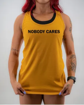 Ladies "Nobody Cares" Racerback Tank