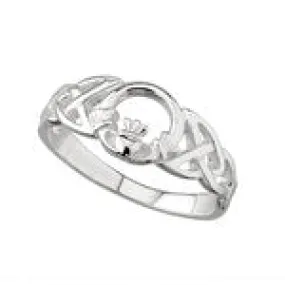 Ladies Ring- Circular Claddagh