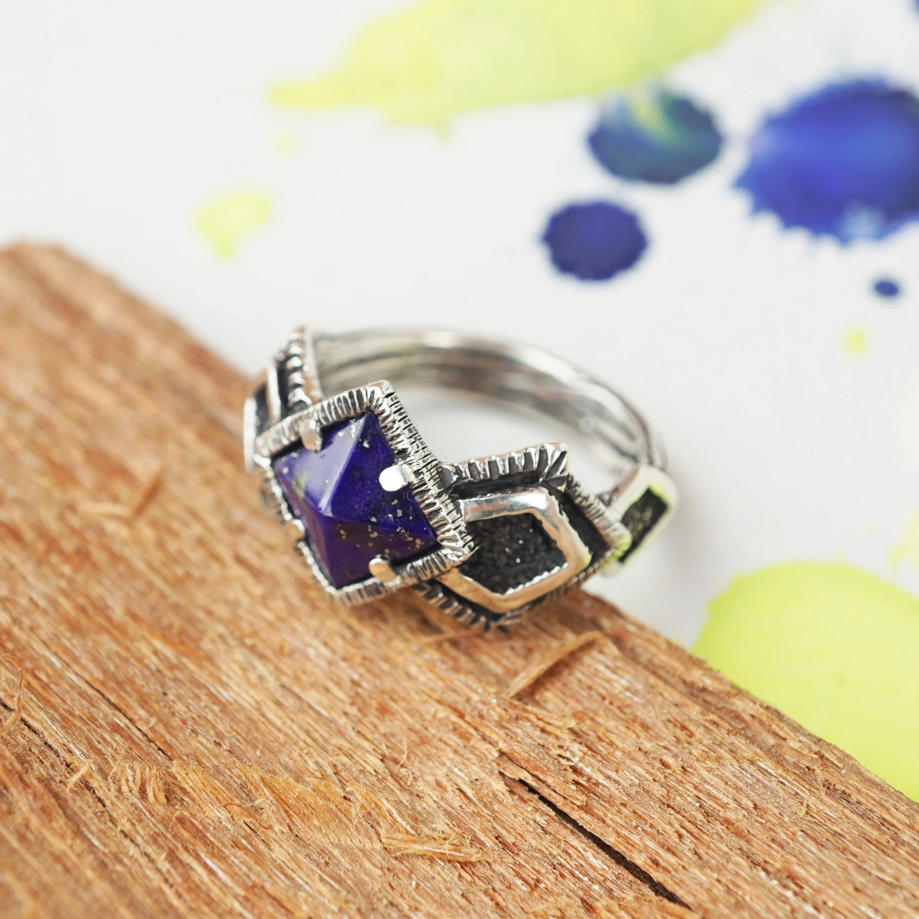 Lapis Lazuli ring MIORI