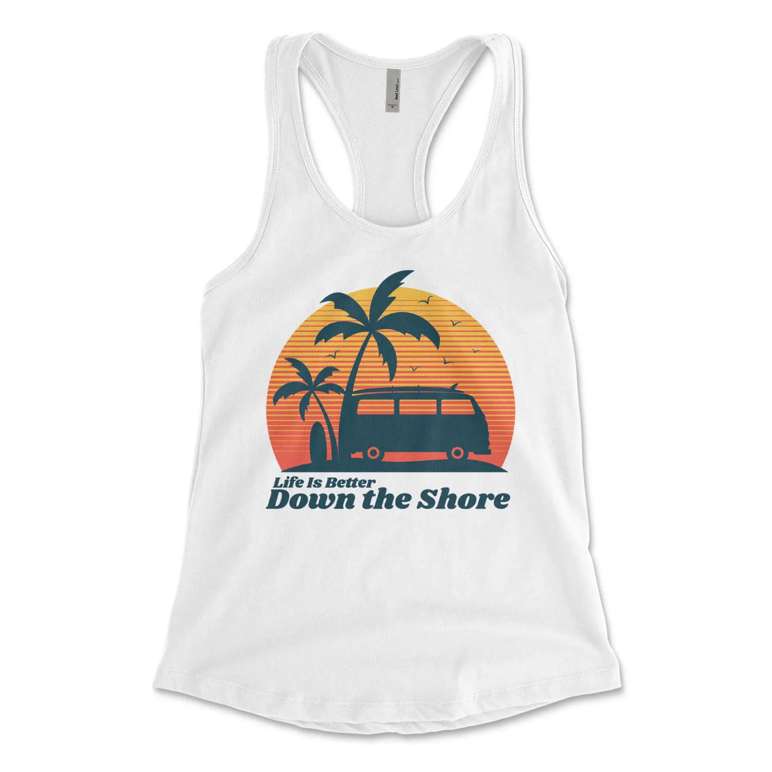 Life Is Better Down the Shore Women's Tank Top