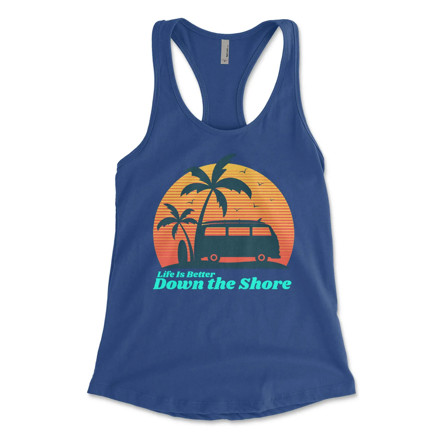 Life Is Better Down the Shore Women's Tank Top