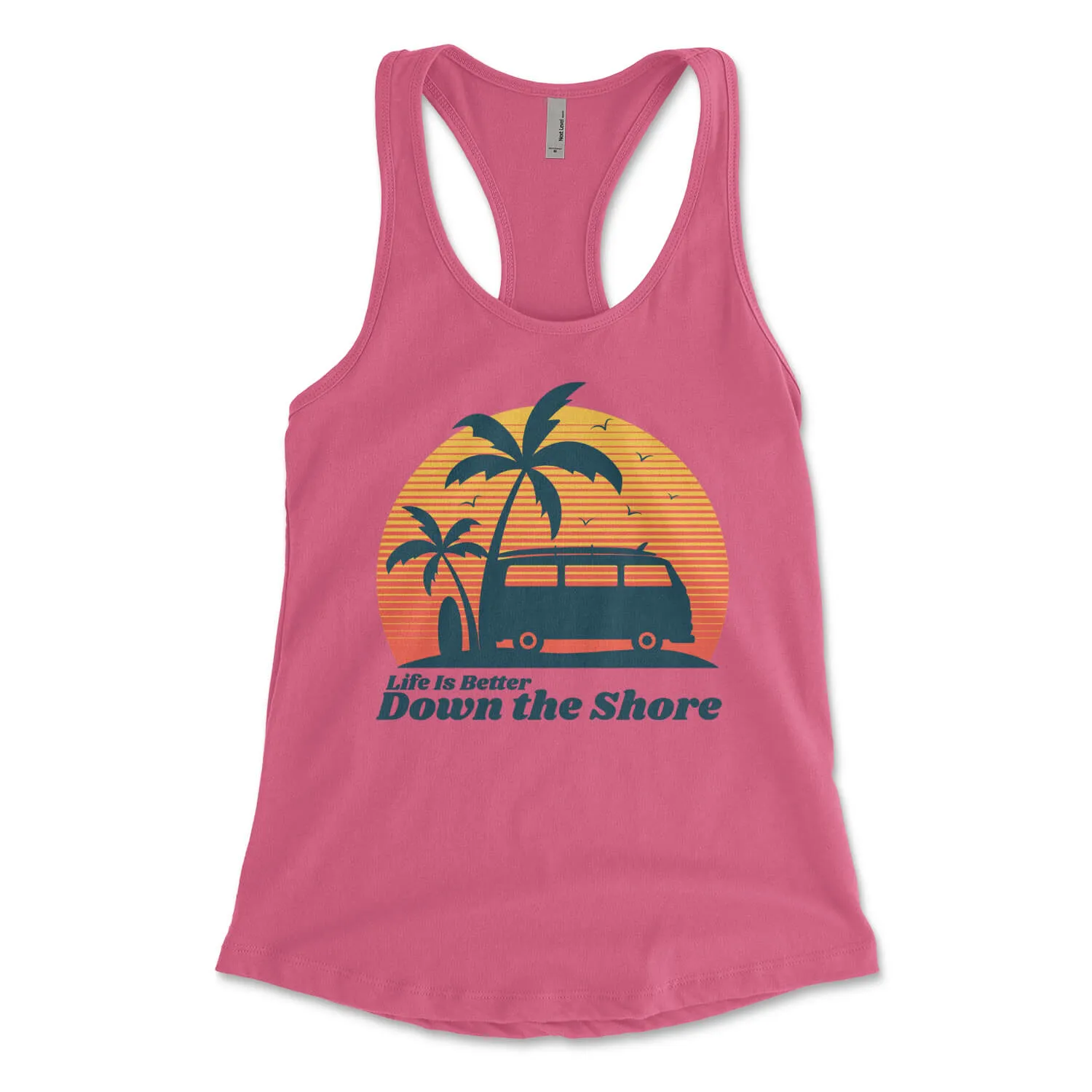 Life Is Better Down the Shore Women's Tank Top