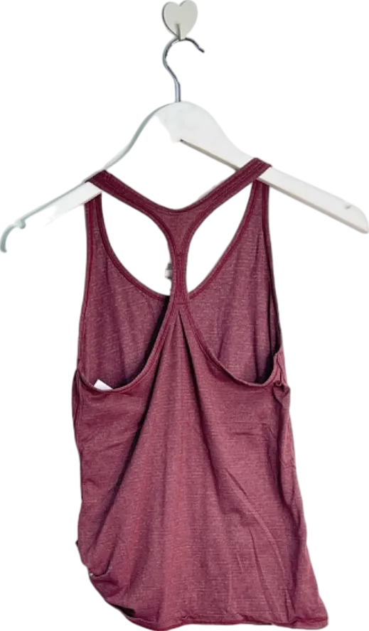 Lululemon Burgundy Tank Top UK 6